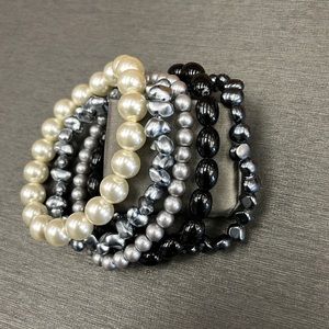 5 Elastic Stretch Fashion Bracelets